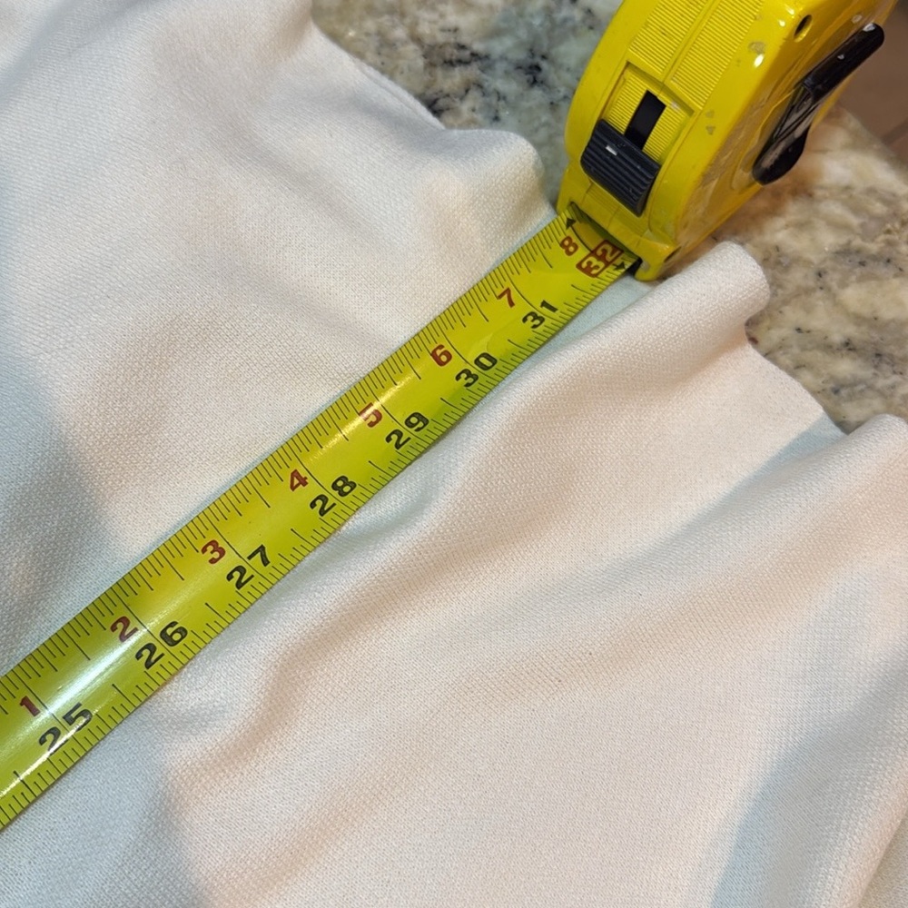 BCBGMaxazria  Women’s V neck long sleeve  flare dress cream Size XXS - Picture 10 of 12